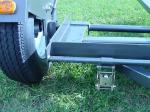New Heavy Duty Tow Dolly with Hydraulic Surge Brakes, 14" Tires, Turntable, Ratchets and Tie-Down Straps