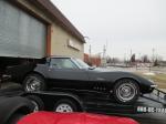 1969 Black Corvette Coupe 350/350 4 Speed Project Car with Many, New Parts Very Early Car #509
