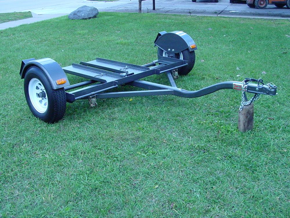 Tow Dolley For Sale - New Heavy Duty Tow Dolly with Electric Brakes, 14  Tires, Turntable, Ratchets and Tie-Down Straps
