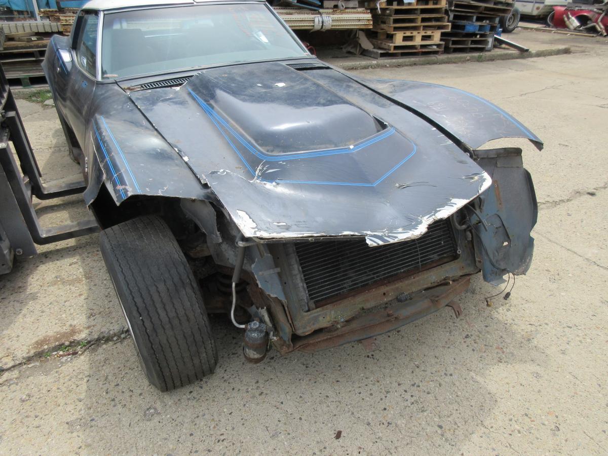 1969 Corvette Coupe Black Parts or Project Car 350/350 4 Spd Trans, AC HD Radiator Black Interior with Headrest Seats